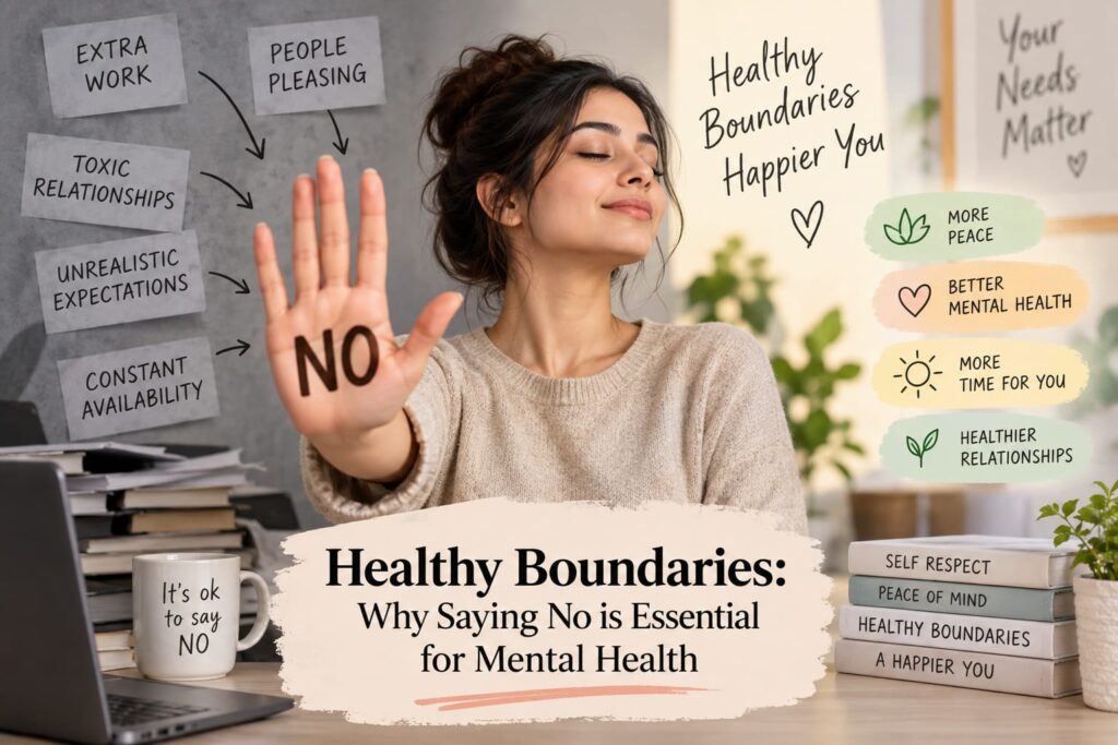 Healthy Boundaries: Why Saying 'No' Is Essential for Mental Health Healthy Boundaries